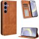 Чехол-книжка Deexe Retro Style для Samsung Galaxy S26 FE - Brown. Фото 2 из 19