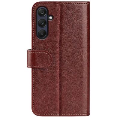 Чехол-книжка Deexe Wallet Style для Samsung Galaxy A26 (A266) - Brown