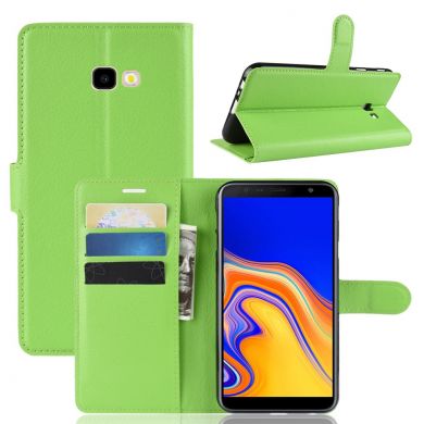 Чохол-книжка Deexe Wallet Style для Samsung Galaxy J4+ (J415) - Green