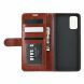 Чехол-книжка Deexe Wallet Style для Samsung Galaxy S20 (G980) - Brown. Фото 4 из 8