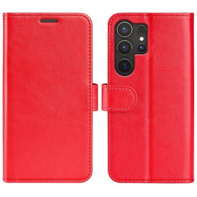 Чехол-книжка Deexe Wallet Style для Samsung Galaxy S25 Ultra (S938) - Red