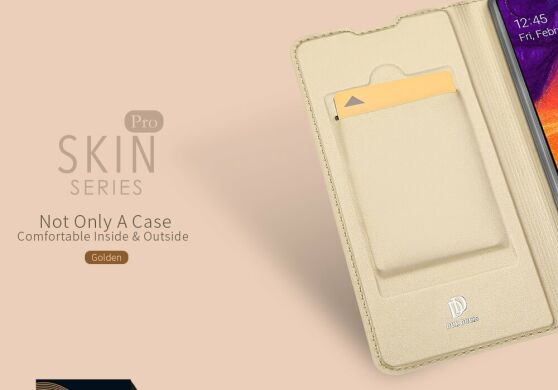 Чехол-книжка DUX DUCIS Skin Pro для Samsung Galaxy A50 (A505) / A30s (A307) / A50s (A507) - Rose Gold