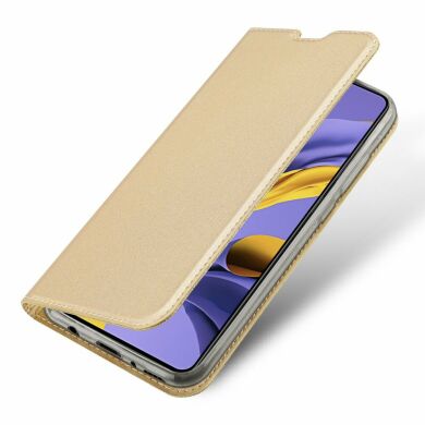 Чохол-книжка DUX DUCIS Skin Pro для Samsung Galaxy A51 (A515) - Gold