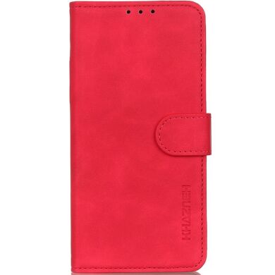 Чохол-книжка KHAZNEH Retro Wallet для Samsung Galaxy S23 - Red