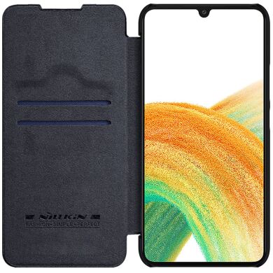 Чехол-книжка NILLKIN Qin Series для Samsung Galaxy A34 (A346) - Black