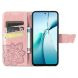 Чохол-книжка з малюнком UniCase Butterfly Pattern для Samsung Galaxy S26 FE - Rose Gold