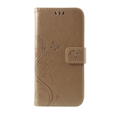 Чохол-книжка UniCase Flower Pattern для Samsung Galaxy J6 2018 (J600) - Gold