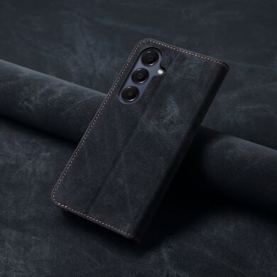 Чехол-книжка UniCase Jeans Wallet для Samsung Galaxy S25 FE (S731) - Black