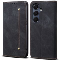 Чехол-книжка UniCase Jeans Wallet для Samsung Galaxy S25 FE (S731) - Black
