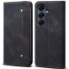 Чехол-книжка UniCase Jeans Wallet для Samsung Galaxy S25 FE (S731) - Black. Фото 1 из 7
