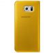 Чехол S View Cover для Samsung S6 (G920) EF-CG920PBEGWW - Yellow. Фото 2 из 7