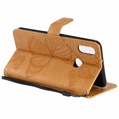 Чехол UniCase Butterfly Pattern для Samsung Galaxy A10s (A107) - Brown