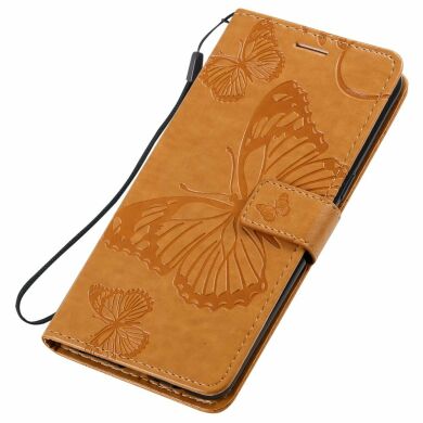 Чехол UniCase Butterfly Pattern для Samsung Galaxy A10s (A107) - Brown