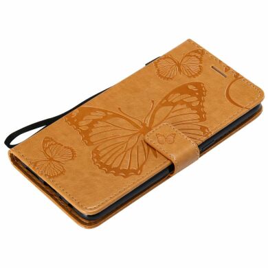 Чехол UniCase Butterfly Pattern для Samsung Galaxy A10s (A107) - Brown