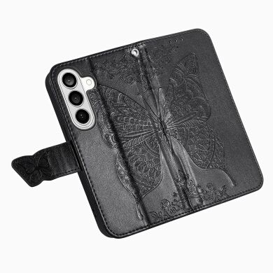 Чохол UniCase Butterfly Pattern для Samsung Galaxy A37 (A376) - Black