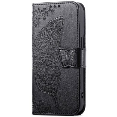 Чохол UniCase Butterfly Pattern для Samsung Galaxy A37 (A376) - Black