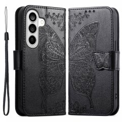 Чохол UniCase Butterfly Pattern для Samsung Galaxy A37 (A376) - Black