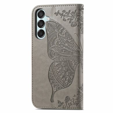 Чехол UniCase Butterfly Pattern для Samsung Galaxy M15 (M156) - Grey