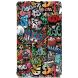 Чехол UniCase Life Style для Samsung Galaxy Tab A7 Lite (T220/T225) - Graffiti. Фото 2 из 9