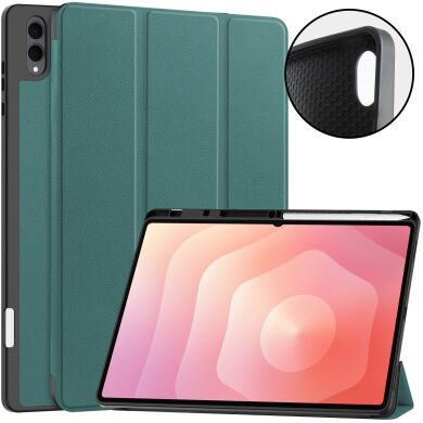 Чехол UniCase Soft UltraSlim для Samsung Galaxy Tab S12 Ultra - Blackish Green