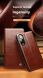 Кожаный чехол QIALINO Classic Case для Samsung Galaxy S25 Edge (S937) - Brown. Фото 6 из 13
