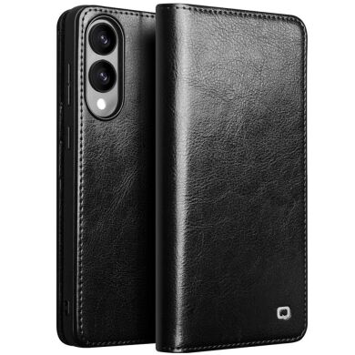 Кожаный чехол QIALINO Classic Case для Samsung Galaxy S25 Edge (S937) - Black