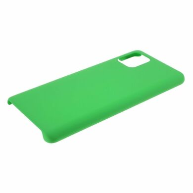 Пластиковый чехол Deexe Hard Shell для Samsung Galaxy A71 (A715) - Green