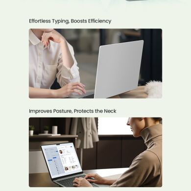 Подставка для ноутбука NILLKIN DualWing Adhesive Laptop Stand - Grey