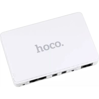 Портативный источник питания для роутера Hoco DB25 Smart Mini UPS 5V/9V/12V (8800mAh) - White