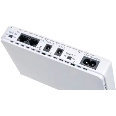 Портативный источник питания для роутера Hoco DB25 Smart Mini UPS 5V/9V/12V (8800mAh) - White