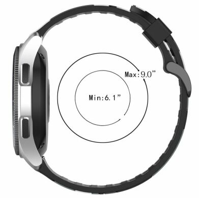 Ремешок Deexe Army Style для Samsung Galaxy Watch 3 (45mm) - Grey