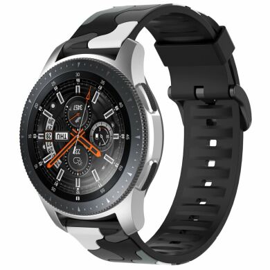 Ремешок Deexe Army Style для Samsung Galaxy Watch 3 (45mm) - Grey