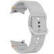 Ремінець Deexe Elino Strap для Samsung Galaxy Watch 4 / 5 / 6 / 7 / FE (40mm) - Light Grey