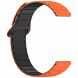 Ремешок Deexe Flexible Fit для часов с шириной крепления 20 мм - Orange / Black. Фото 4 из 9