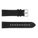 Ремешок Deexe Leather Strap для Samsung Galaxy Watch 46mm / Watch 3 45mm / Gear S3 - Black. Фото 4 из 6