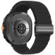 Ремешок Deexe Nylon Bracelet для Samsung Galaxy Watch 8 (40/44mm) / 8 Classic - Black. Фото 1 из 4