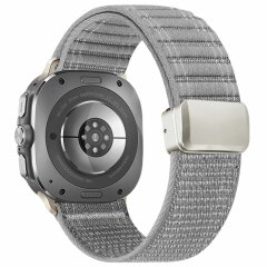 Ремінець Deexe Nylon Strap для Samsung Galaxy Watch Ultra (47mm) / Ultra (2025) - Light Grey