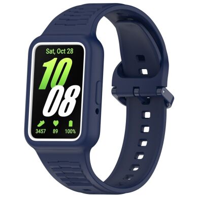 Ремешок Deexe Prime Strap для Samsung Galaxy Fit 3 - Midnight Blue