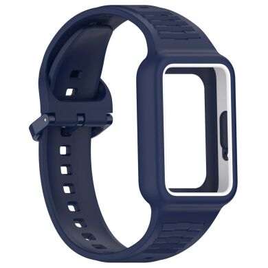 Ремешок Deexe Prime Strap для Samsung Galaxy Fit 3 - Midnight Blue