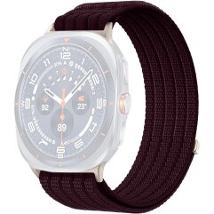 Ремешок Deexe Soft Weave для Samsung Galaxy Watch Ultra (47mm) / Ultra (2025) - Smoky Purple