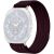 Ремешок Deexe Soft Weave для Samsung Galaxy Watch Ultra (47mm) / Ultra (2025) - Smoky Purple