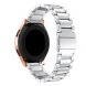 Ремінець Deexe Stainless Steel для Samsung Galaxy Watch 42mm / Watch 3 41mm - Silver