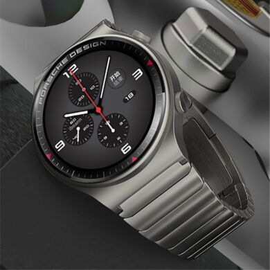 Ремінець Deexe Steel Strap для годинника з шириною кріплення 22мм - Light Grey