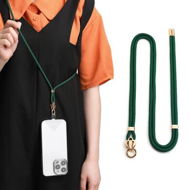 Ремешок для смартфона SULADA Love Lanyard - Dark Green