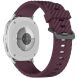 Ремешок KALEBOL Tire Pattern для Samsung Galaxy Watch 8 (40/44mm) / 8 Classic - Wine Red. Фото 1 из 5
