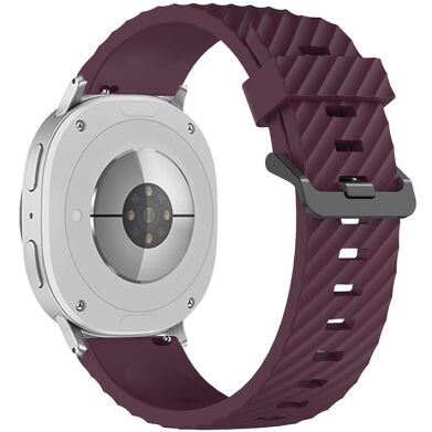 Ремешок KALEBOL Tire Pattern для Samsung Galaxy Watch 8 (40/44mm) / 8 Classic - Wine Red