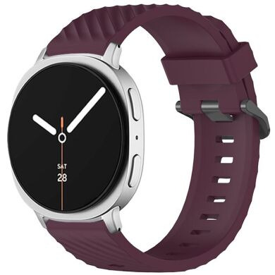 Ремешок KALEBOL Tire Pattern для Samsung Galaxy Watch 8 (40/44mm) / 8 Classic - Wine Red