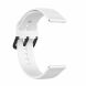 Ремінець UniCase Silicone Strap для Samsung Watch Active / Active 2 40mm / Active 2 44mm - White