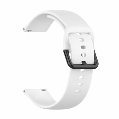 Ремешок UniCase Silicone Strap для Samsung Watch Active / Active 2 40mm / Active 2 44mm - White