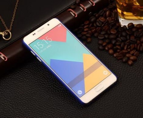 Пластикова накладка Deexe Hard Case для Samsung Galaxy A3 (2016) - Dark Blue